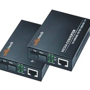Syrotech Media Converter Single Mode Dual Fiber 10/100 20 km