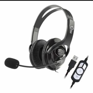 SYStech Head Phone with Microphone - Black