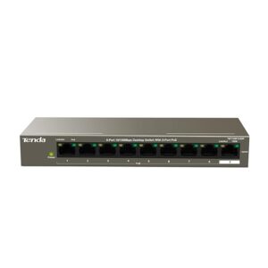 Tenda Network 9Port 10/100Mbps Desktop Switch with 8Port PoE Retail TEF1109P