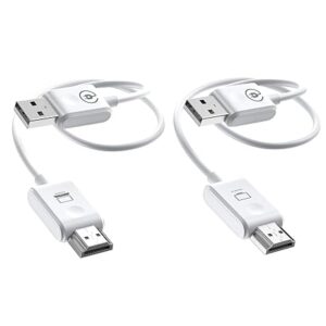 Wireless HDMI Transmitter and Receiver, 50M/165FT HDMI Sender and Receiver Wireless Long Range, Wireless HDMI Extender Support HDCP, Streaming Video/Audio from Laptop, Phone, PC to HDTV/ProjectorSW