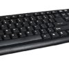 Systech Keyboard and Mouse Black Wired Combo