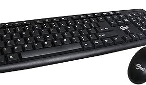 Systech Keyboard and Mouse Black Wired Combo