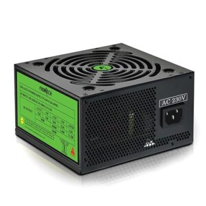FRONTECH Pro Gaming 1000 High-Efficiency Power Supply| Built-in Protections| 3X SATA| ATX 12V| 20/24 Pin Main Power| 120mm Smart Cooling Fan| PCIe Connector| Power Cable (PS-0014)