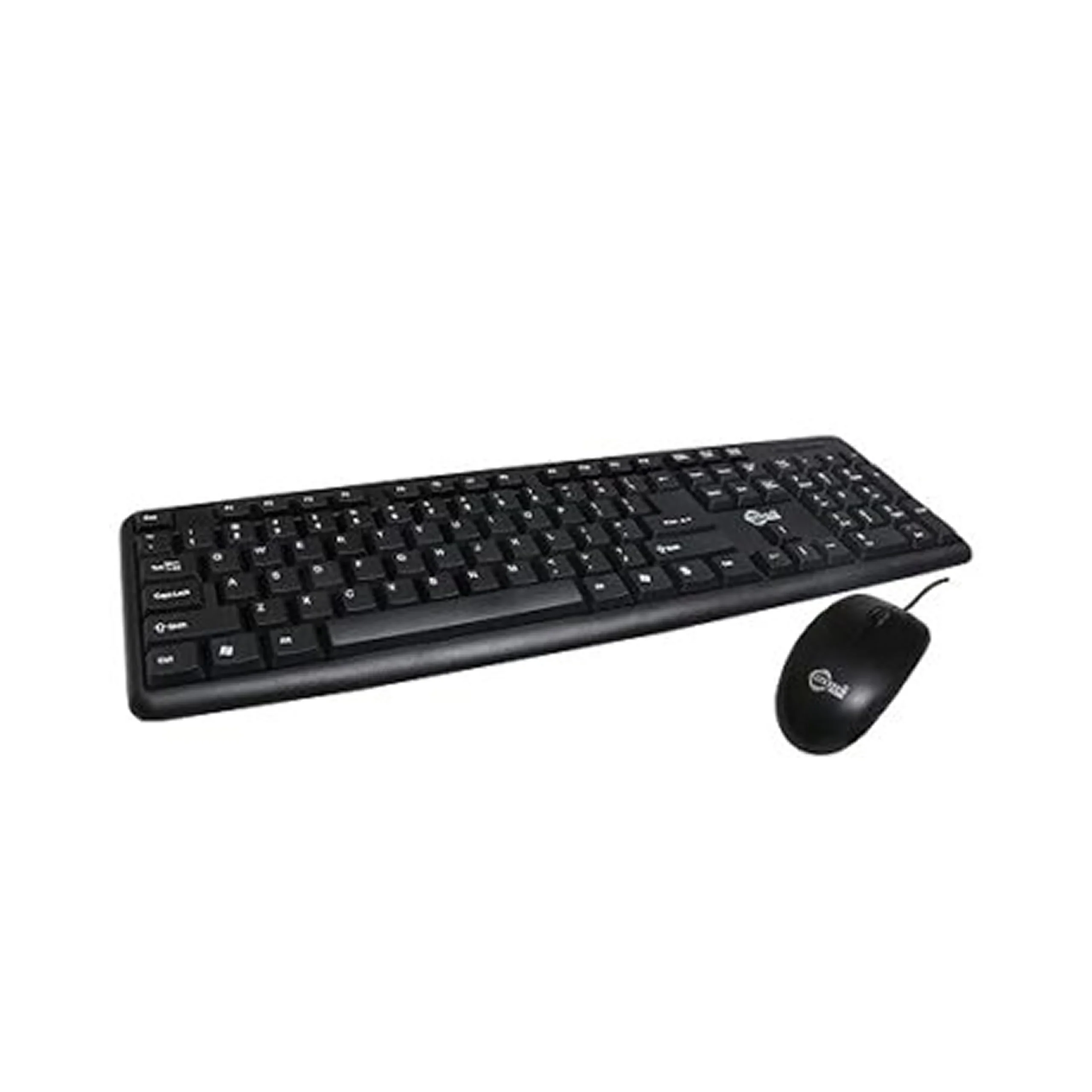 Systech Keyboard and Mouse Black Wired Combo