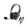 Systech Headphones with Microphone - Black