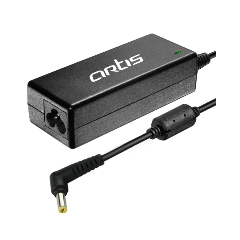 Artis AR0507 65Watt Laptop Charger/Adapter with Power Cord Compatible with Acer Laptops (19V/3.42A, 65Watt) (Pin Size: 5.5mm x 1.7mm)