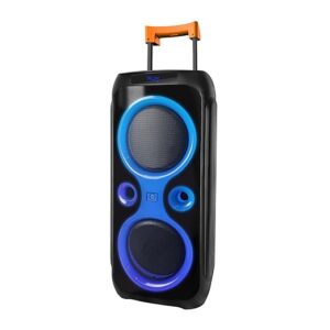 Artis BT916 120W Wireless Bluetooth Party Speaker with EQ Mode/FM/USB/Aux in/Guitar in/TF Card & Wireless Mic.