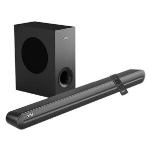 Artis SoundHub 410 320W 2.1Channel Wireless Bluetooth Sound bar & Wireless Subwoofer, 3 EQ Presets, 4 Driver Units & Input Modes: Bluetooth/HDMI(ARC) / AUX in/COAXIAL/Optical/USB Input