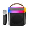 Artis SoundMax 600 Wireless Bluetooth Speaker with USB Input, Aux Input, Micro TF Card, and Wireless mic (Black) (24W RMS)