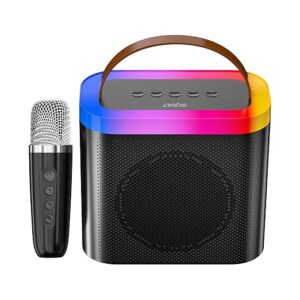 Artis SoundMax 600 Wireless Bluetooth Speaker with USB Input, Aux Input, Micro TF Card, and Wireless mic (Black) (24W RMS)
