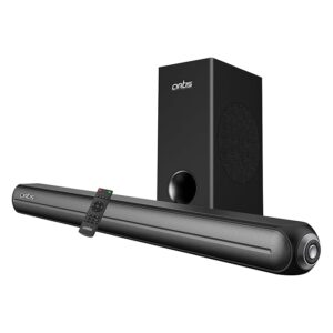 Artis SoundHub 310 2.1 CH 200 Watts Wireless Bluetooth Soundbar with Wired Subwoofer & Multiple Input Modes: Bluetooth/HDMI (ARC) / AUX in/Optical