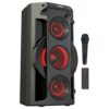 Artis BT707 60W Wireless Bluetooth Party Speaker with EQ Mode/FM/USB/Aux in/TF Card & Wireless Mic.