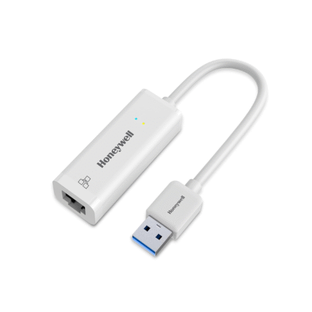 Honeywell High-Speed USB 3.1 to RJ45 Gigabit Ethernet Adapter, 10/100/1000 MBPS Network LAN Speed, for Laptop, Desktop, Gaming Console, Ultrabook, Chromebook, Plug & Play, 3 Yrs Manufacturer Warranty
